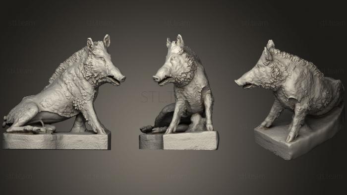 3D model Wild Boar (STL)